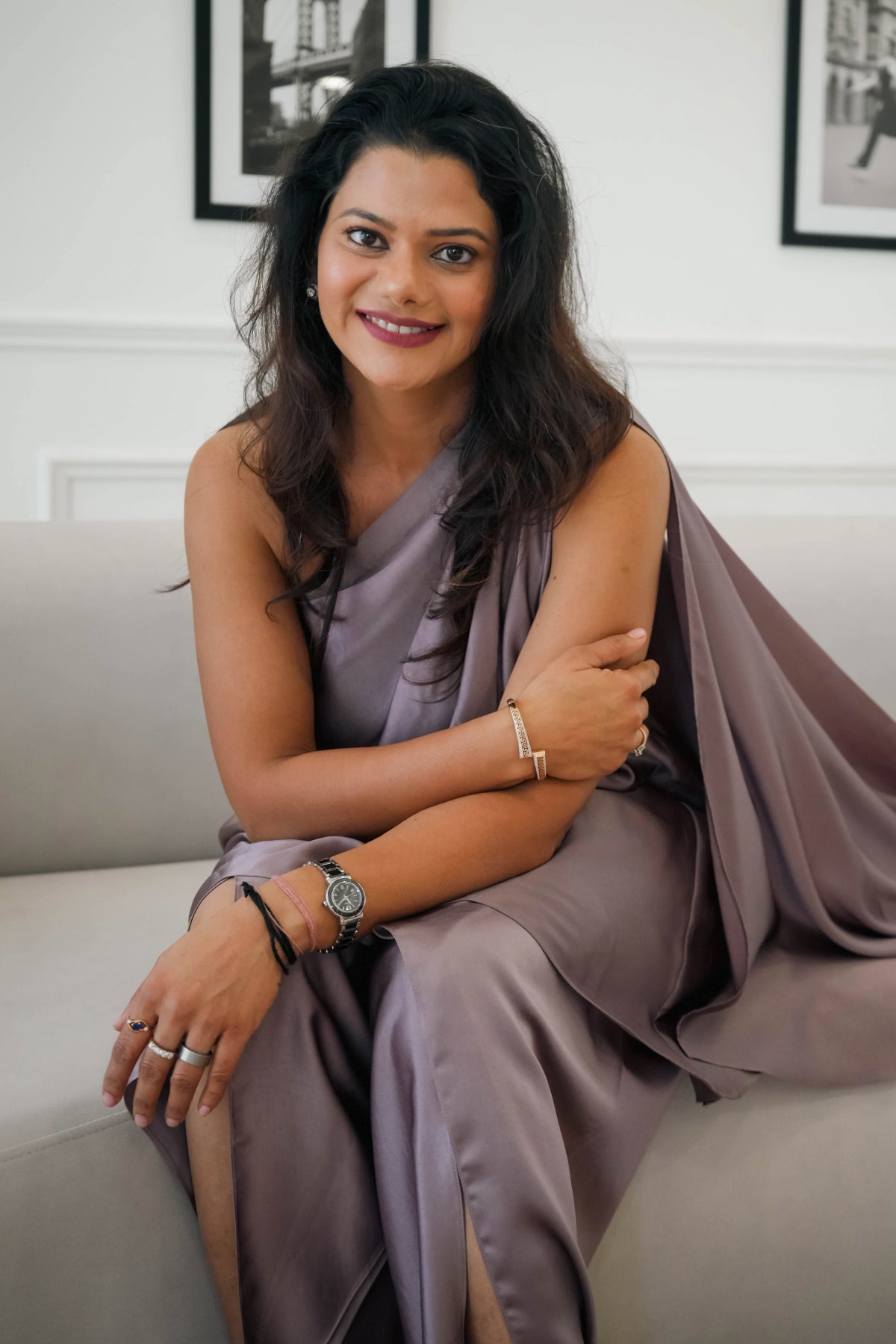 Aline with Dhoti Salwar